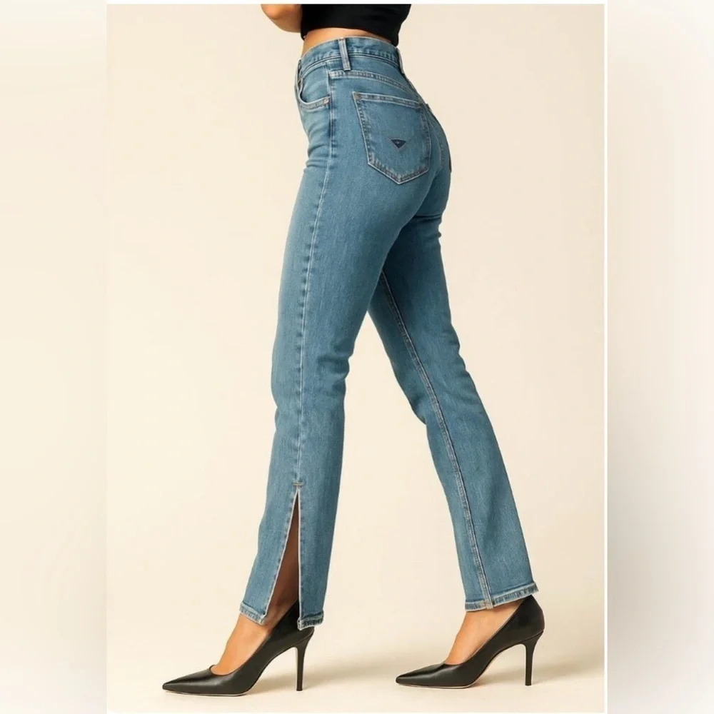 Hudson Jeans Women's Light Blue Holly Straight Leg Jeans size 26